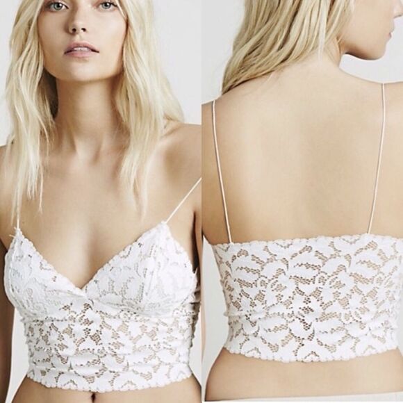 Intimately Free People Ivory Lace Brami - Picture 8 of 14